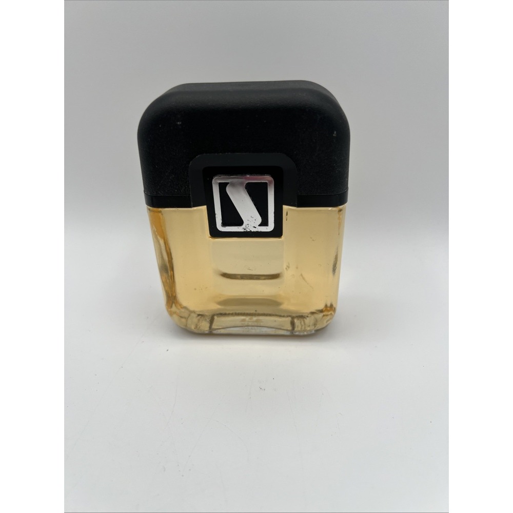 Vintage Black Suede Men's Cologne Splash Bottle 3.25 oz